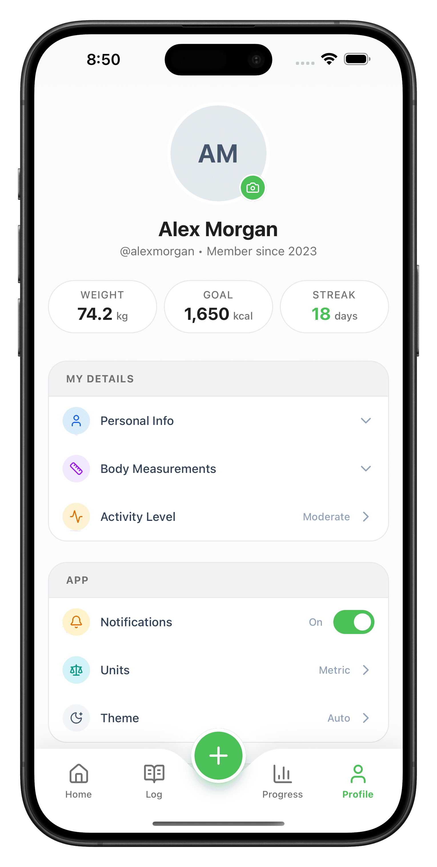 Profile and app preferences